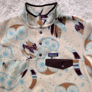 Rare Reconditioned harvest moon owl fleece